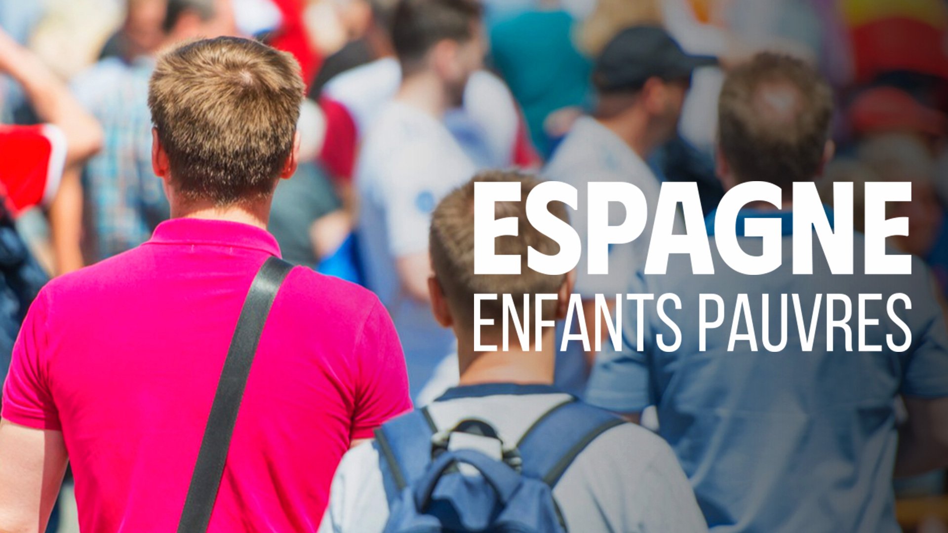 Espagne, enfants pauvres